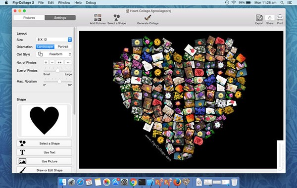 Windows 照片拼貼制作工具 FigrCollage Pro 2.7.2 中文漢化版下載