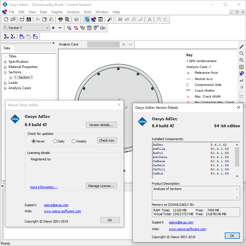 負(fù)載分析軟件 Oasys AdSec 10.0.7.15 x64