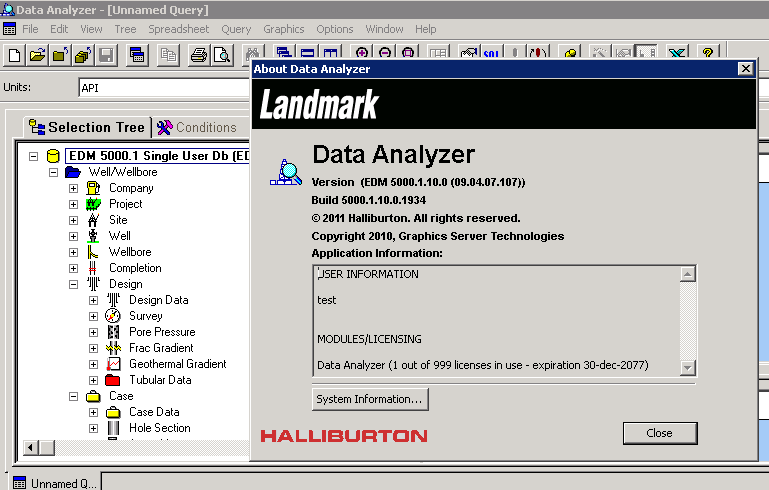 Landmark圖片 Halliburton Landmark Engineer’s Desktop (EDT) 5000.14.0