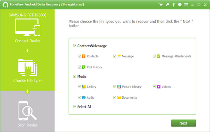 安卓數(shù)據(jù)恢復工具 FonePaw Android Data Recovery v5.6 Win/macOS破解版