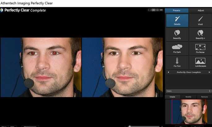 Athentech Perfectly Clear Complete PS磨皮插件Athentech Perfectly Clear Windows/ macOS中文破解便攜版
