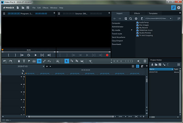 MAGIX Video Pro 專業(yè)視頻編輯 MAGIX Video Pro x15 21.0.1.98 破解版下載