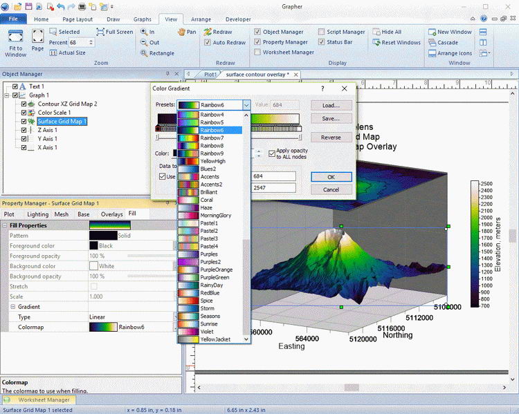 Golden Software Grapher 科學(xué)繪圖軟件Golden Software Grapher 免費(fèi)下載