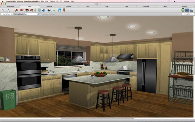 室內(nèi)設(shè)計(jì)軟件TurboFloorPlan 3D Home&Landscape Pro 2019 v20.0.3.1019