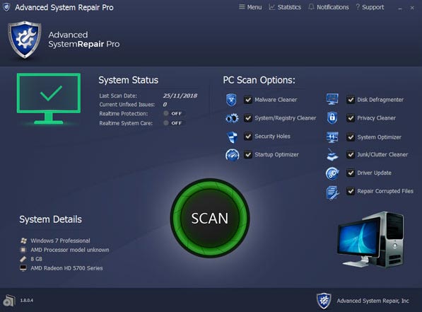 Advanced-System-Repair-Sample 高級(jí)系統(tǒng)修復(fù)工具Advanced System Repair Pro 1.5.9.1 多語(yǔ)言版(附安裝KEY)