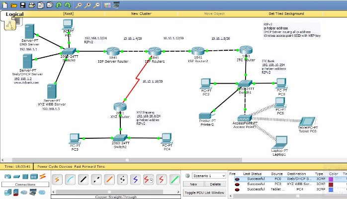 Cisco Packet Tracer 網絡模擬器Cisco Packet Tracer Windows/Linux/macOS破解版