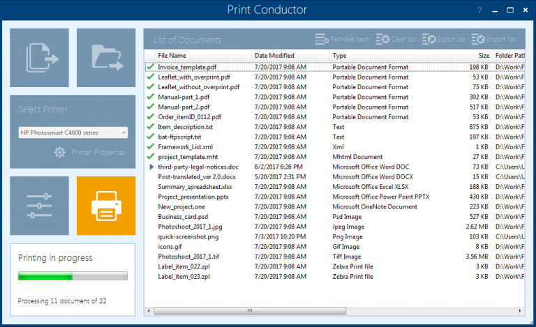 Print Conductor 文檔批量打印工具 Print Conductor 10.0 中文免費(fèi)版