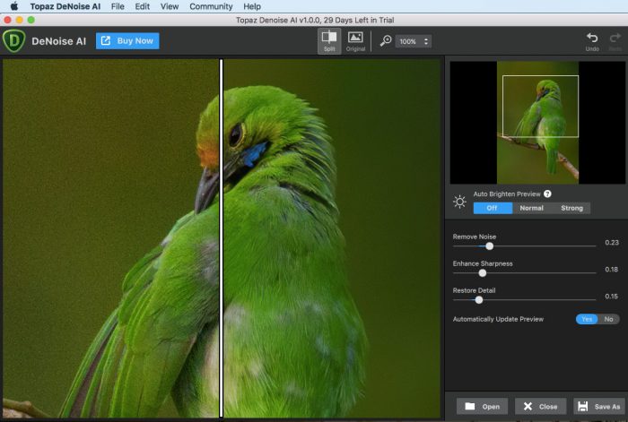 圖像降噪軟件Topaz DeNoise AI 圖像降噪軟件 Topaz DeNoise AI v3.7.1 x64 綠色版