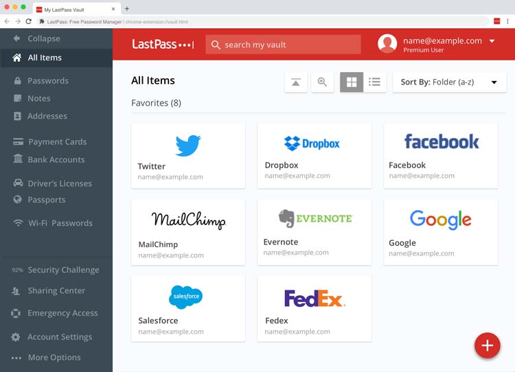 LastPass-Password-Manager-Sample 密碼管理器 LastPass Password Manager v4.133 中文免費(fèi)版