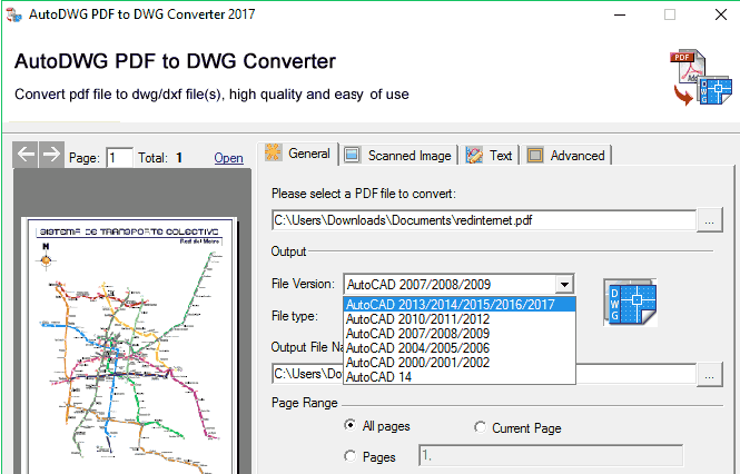 PDF轉(zhuǎn)DWG格式轉(zhuǎn)換器 AutoDWG PDF to DWG Converter 2022 4.5 破解版