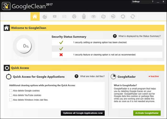 Abelssoft GClean 2023 谷歌清理工具 GoogleClean 破解版
