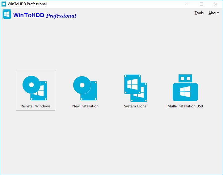 系統(tǒng)部署重裝器 WinToHDD 系統(tǒng)部署重裝器 WinToHDD Enterprise v 6.02 多語(yǔ)言企業(yè)版
