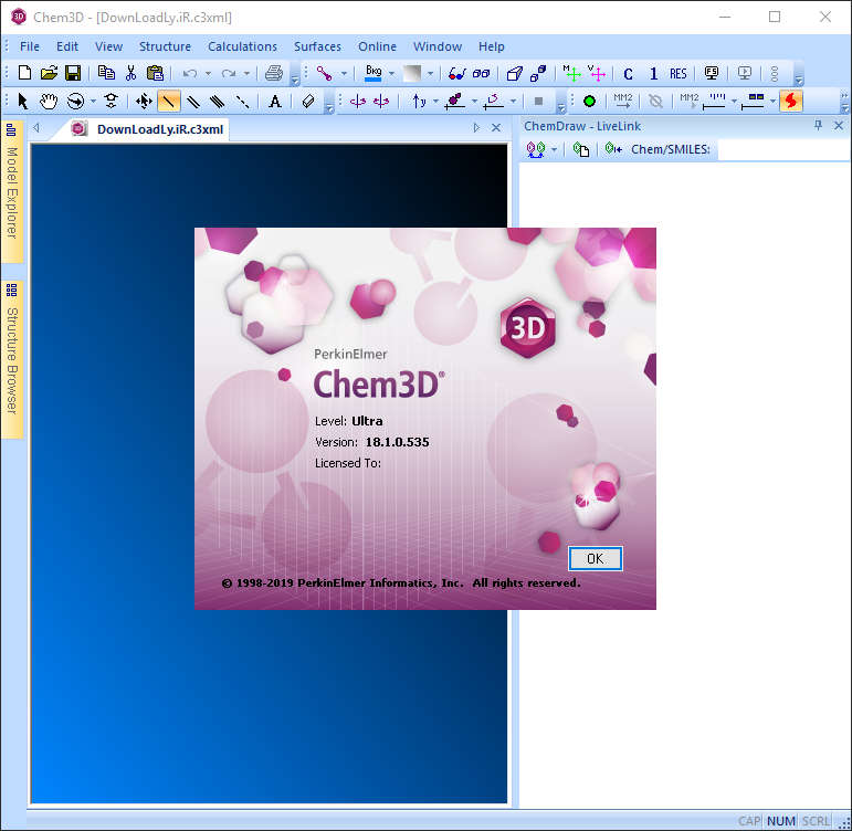 Chem3D 化學(xué)繪圖工具 PerkinElmer ChemOffice Suite 2022 破解版下載