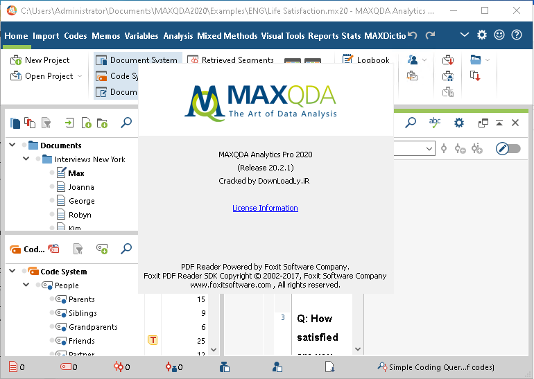 Maxqda-2020.2.1-1 分析工具MAXQDA Analytics R24.4.1 專業(yè)破解版免費下載