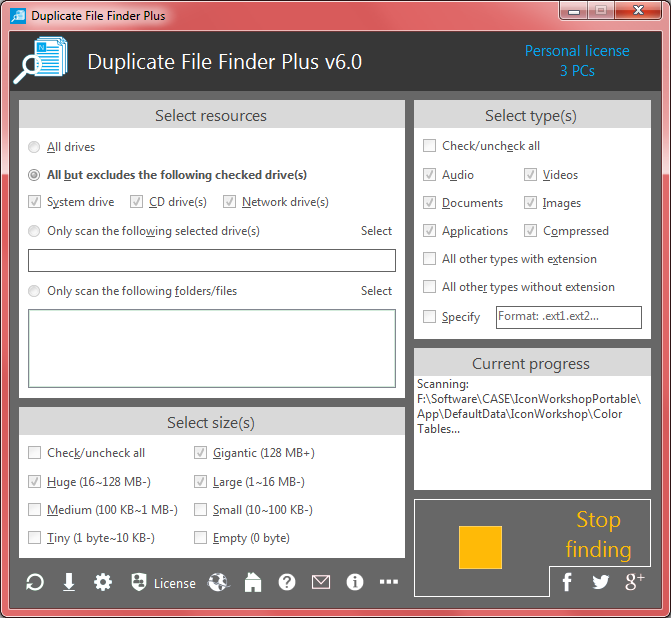TriSun-Duplicate-Photo-Finder 重復文件查找工具TriSun Duplicate File Finder v18.0/ Photo Finder/ MP3 Finder注冊版