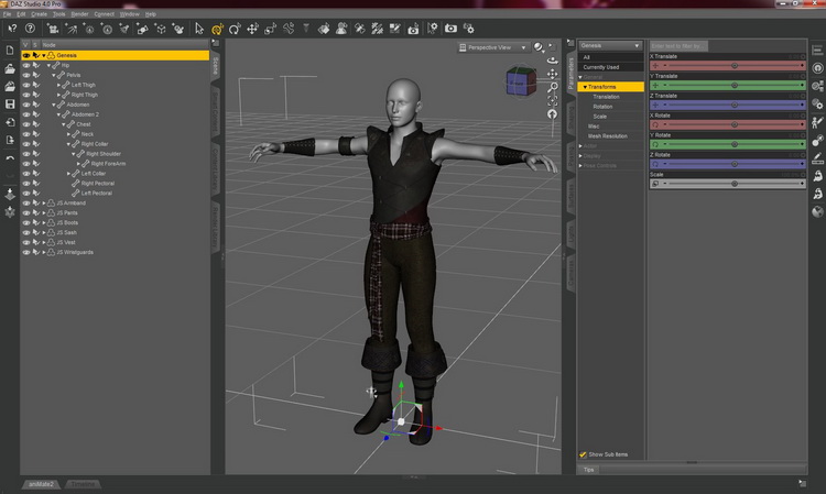 DAZ-Studio 三維動畫制作軟件 DAZ Studio 4.21.0.5 專業(yè)破解版