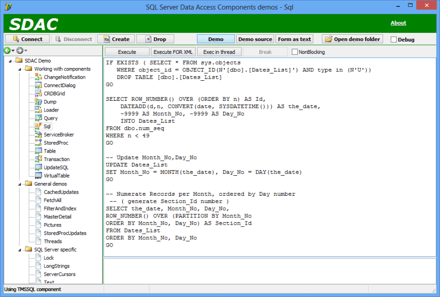 SDAC 數(shù)據(jù)庫組件Devart SQL Server Data Access Components (SDAC)免激活版