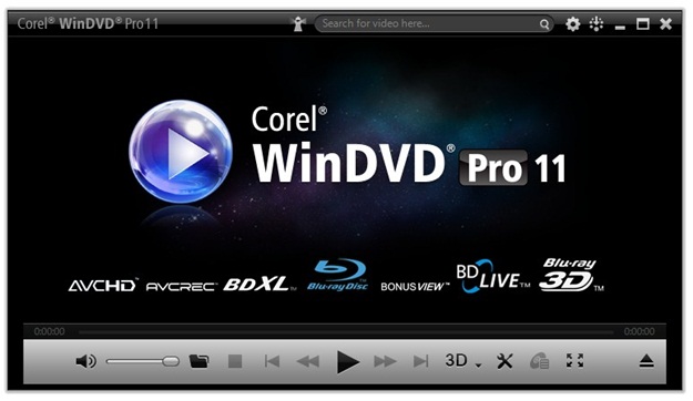 音頻視頻播放器 Corel WinDVD Pro 12.0.0.265 sp8 多語言版