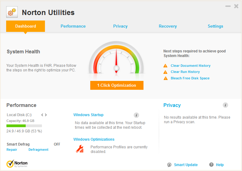 Norton-Utilities 電腦優(yōu)化大師 Symantec Norton Utilities 21.4.5 多語言版