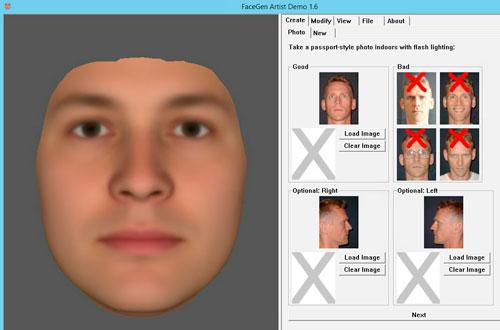 3D面部模型設(shè)計(jì)軟件 FaceGen Artist Pro v3.12 破解版及模型下載