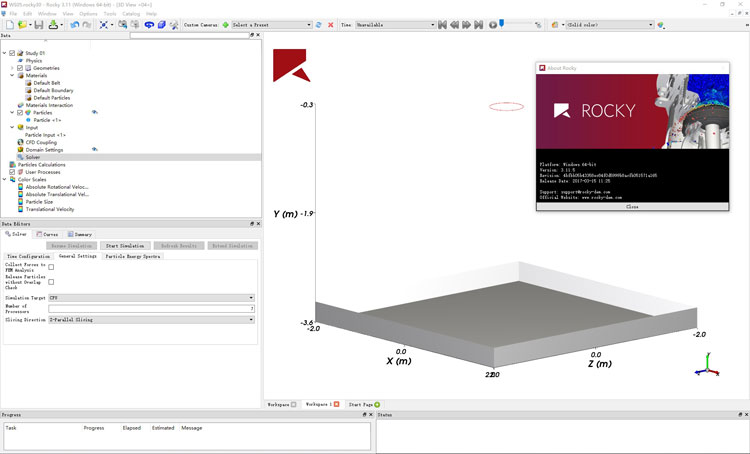 Rocky-DEM-Sample 離散元分析工具 ESSS Rocky DEM 22.1.0 x64 官方激活安裝版