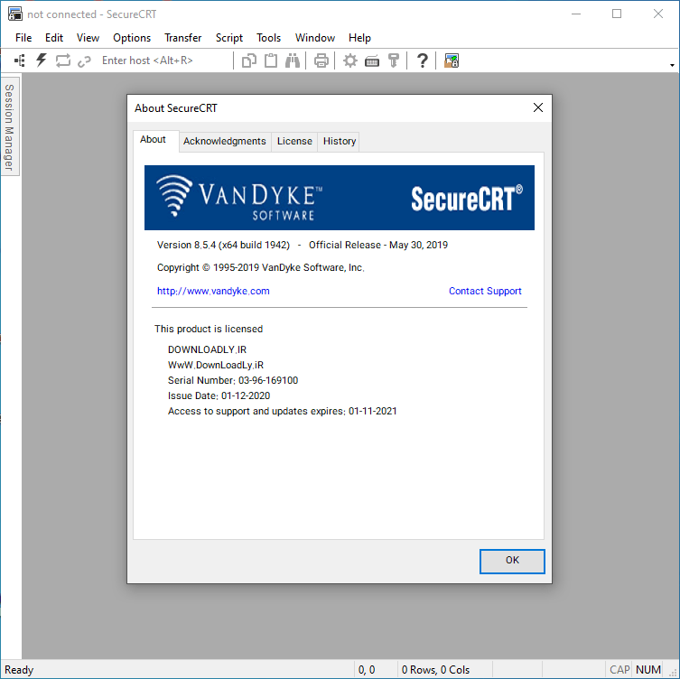 SecureCRT 終端仿真器 VanDyke SecureCRT + SecureFX 9.02 Windows/macOS激活版
