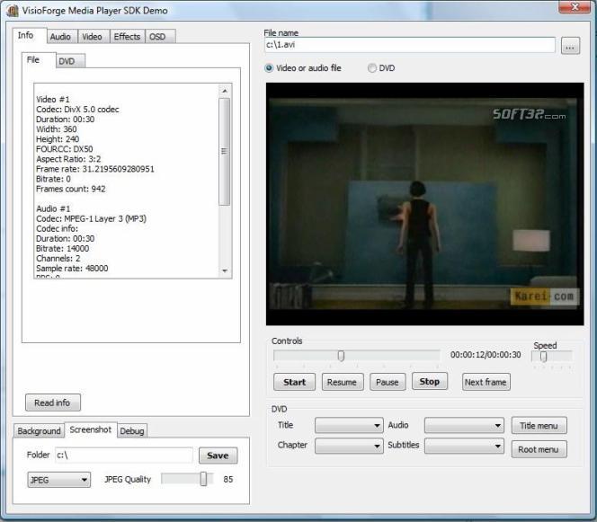 媒體播放器VisioForge Media Player SDK 激活版