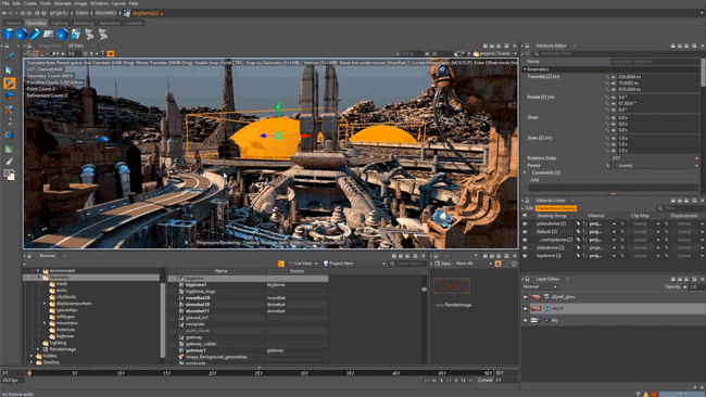 Isotropix Clarisse iFX 3D渲染軟件 Isotropix Clarisse iFX 5.0 SP16 x64 破解版