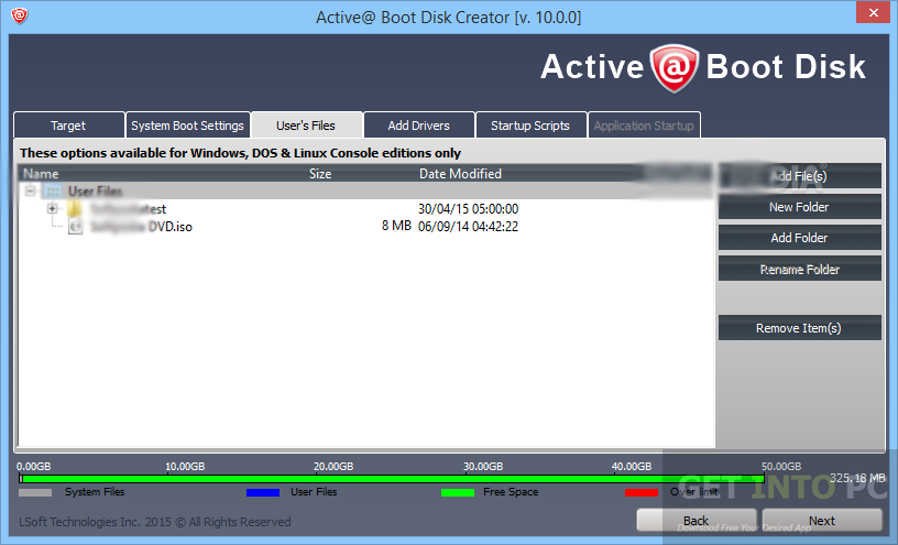 Active Boot Disk界面 系統(tǒng)引導(dǎo)修復(fù)工具 Active Boot Disk 22.0 Win10 PE x64 注冊版