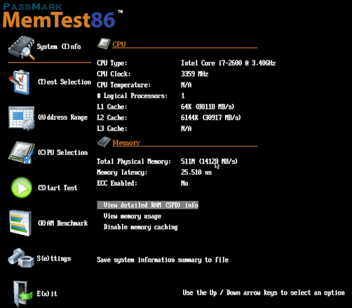 內(nèi)存測(cè)試軟件 PassMark MemTest86 Pro 10.5 多語(yǔ)言版