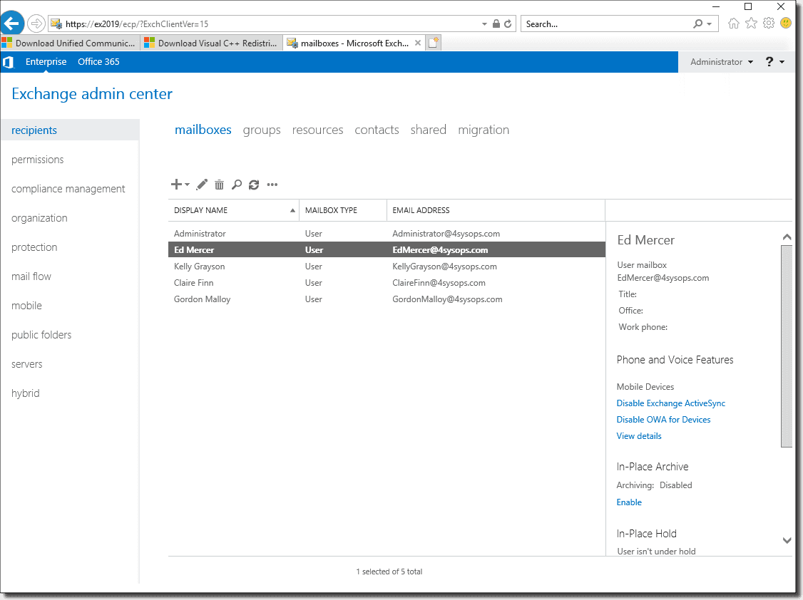 Microsoft Exchange Server 郵件服務器 Microsoft Exchange Server 2019 CU10 x64 MSDN