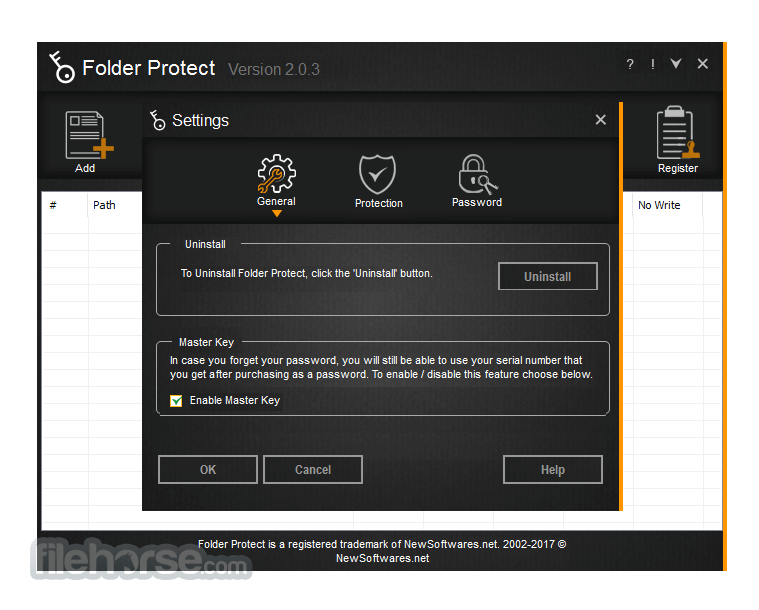 Folder Protect圖片 文件加密工具 Folder Protect 2.1.0