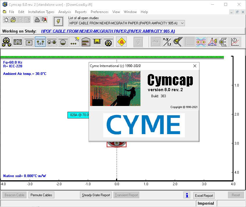 CYMCAP圖片 電力系統(tǒng)分析軟件 CYME CYMCAP 4.2 修訂版
