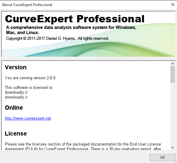 CurveExpert圖片 數(shù)據(jù)分析軟件 CurveExpert 1.6.5 x86 專業(yè)版