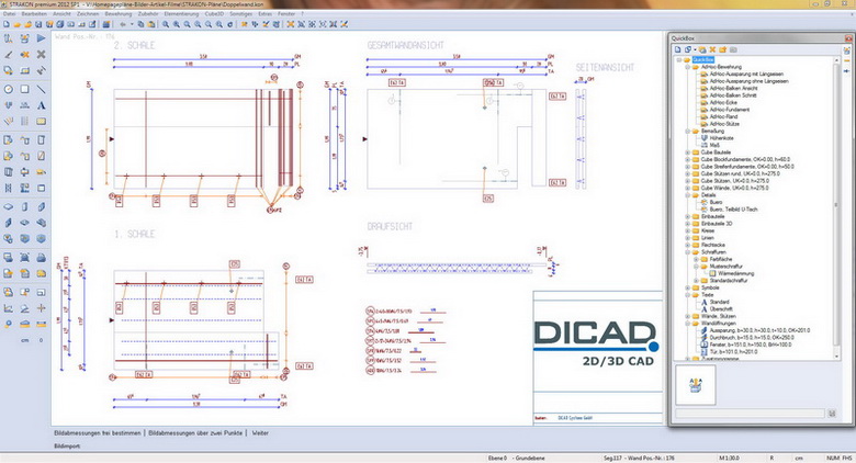 DICAD STRAKON Premium圖片 結(jié)構(gòu)設(shè)計(jì)軟件 DICAD STRAKON Premium 2020.3.2 x64 多語言版