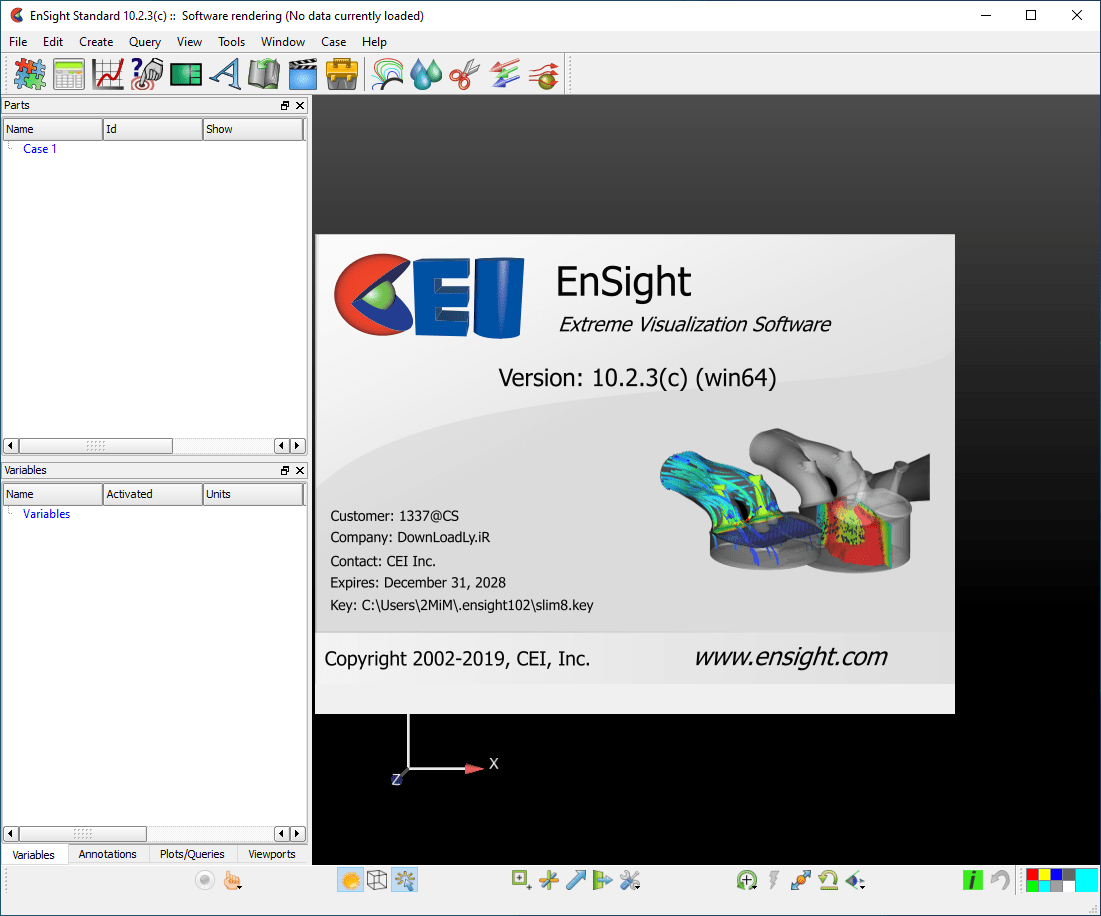 CEI EnSight Gold圖片 CEI EnSight Gold 10.2.3c Windows + New Crack