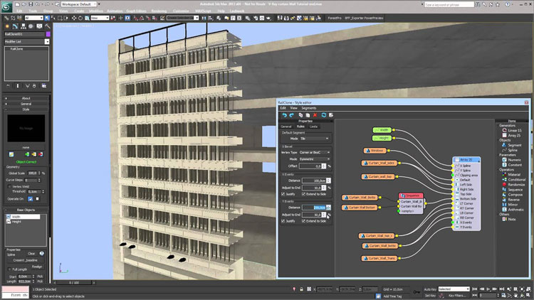 Itoo RailClone 圖片 3ds Max建模插件 Itoo RailClone Pro 3.3.1 for 3ds Max 2018-2020 x64