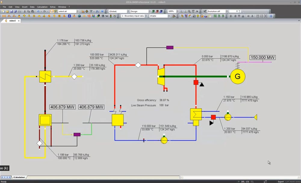 STEAG EBSILON圖片 STEAG EBSILON 13.02 專業(yè)版 電站設(shè)計(jì)評估和優(yōu)化軟件