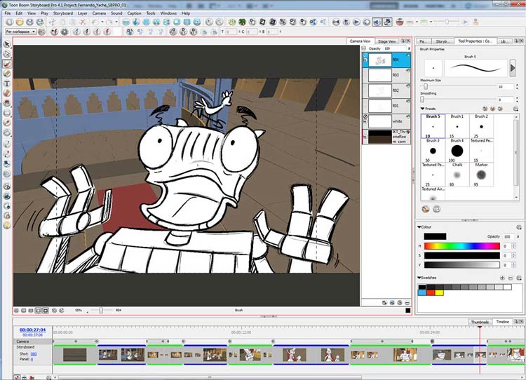 Toon Boom Storyboard圖片 動畫制作軟件 Toon Boom Storyboard Pro 20 v20.10.2 x64