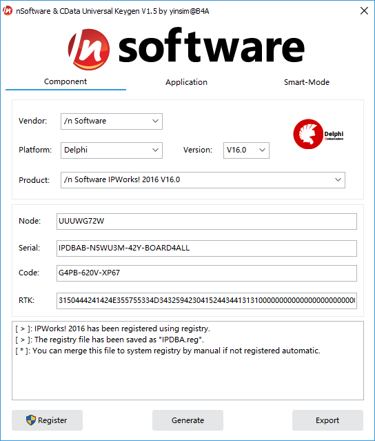 nSoftware Delphi圖片 Internet開發(fā)框架 nSoftware Delphi/DotNet 2021-11