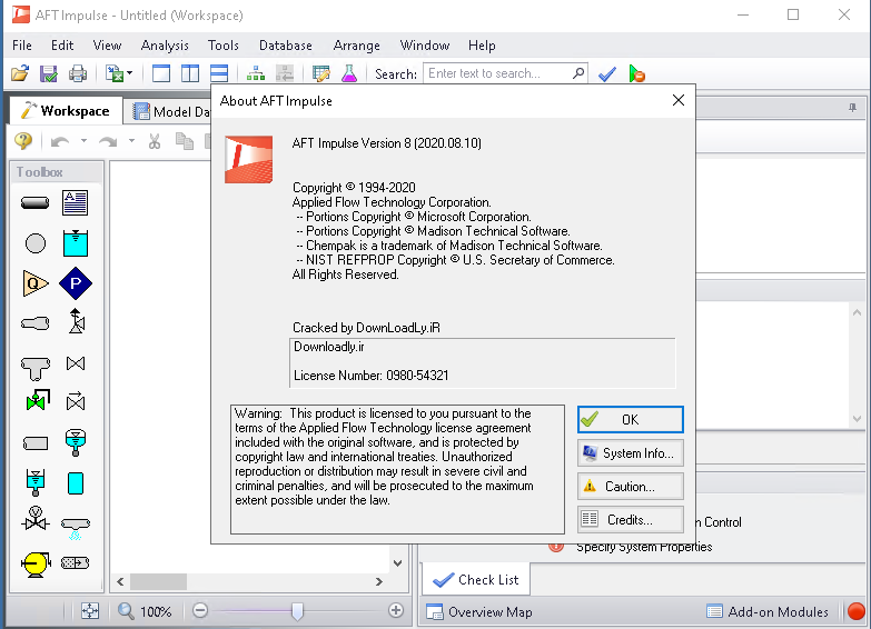 AFT Impulse圖片 水錘建模 Applied Flow Technology Impulse 10.0.1104
