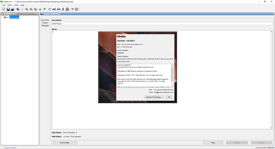 Gemcom Whittle圖片 露天礦山優(yōu)化軟件 Gemcom Whittle 4.5.1