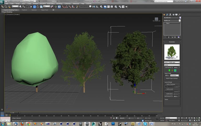 Laubwerk Plants Kit圖片 三維植物庫插件 Laubwerk Plants Kit 4 v1.0.25 Windows版