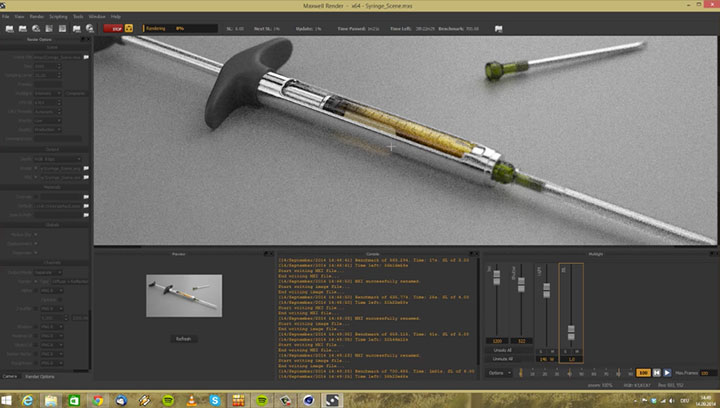 Maxwell Render Studio圖片 三維渲染軟件 Maxwell Render Studio 5.2.0 x64 + 插件