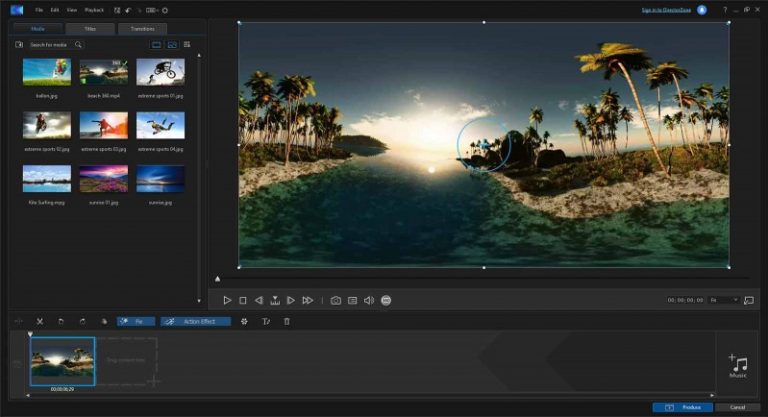 ActionDirector Ultra圖片 威力酷剪 CyberLink ActionDirector Ultra 3.0.7425.0 x64 中文破解版
