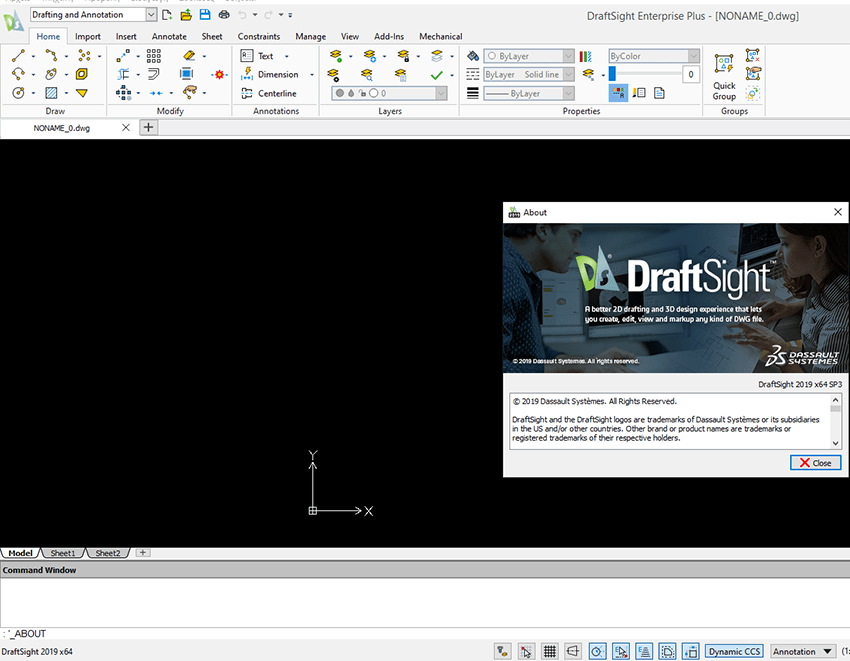 DS DraftSight圖片 CAD設(shè)計繪圖軟件 DS DraftSight Enterprise Plus 2024 SP4 x64