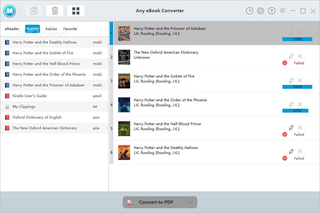 電子書轉(zhuǎn)換軟件 Any eBook Converter 1.2.1多語言版