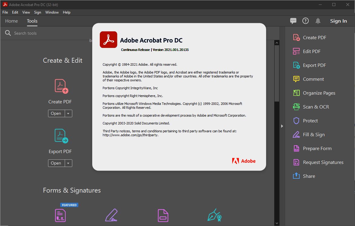 PDF編輯工具 Adobe Acrobat Pro DC 2024 Win/ macOS 破解版