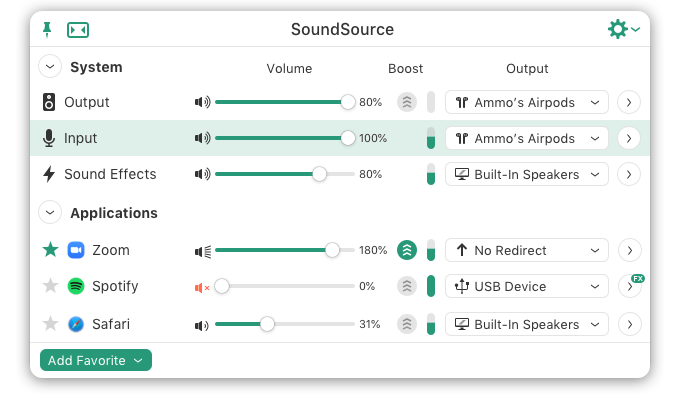 Mac音頻控制軟件 SoundSource 5.7.5 macOS