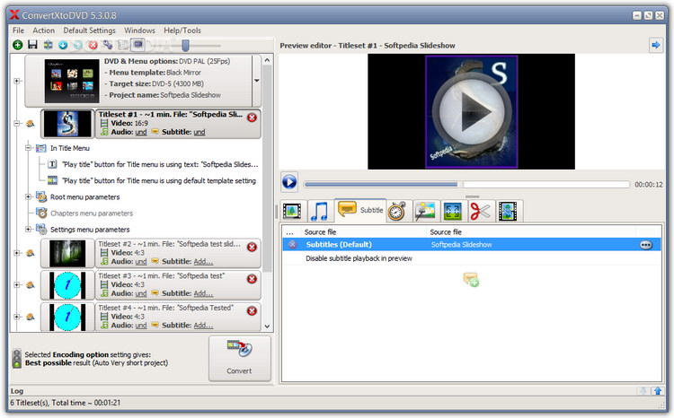 DVD格式視頻文件轉(zhuǎn)換 VSO ConvertXtoDVD 7.0.0.81 免費版